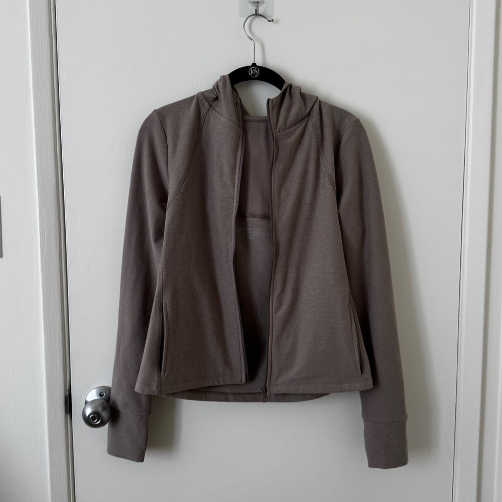 Beyond Yoga Zip Up Jacket with Hood